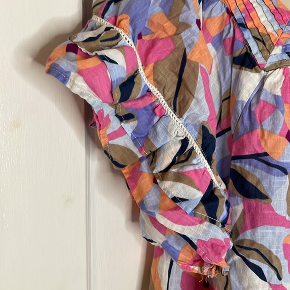 Short sleeved printed blouse - Picture 3 of 5